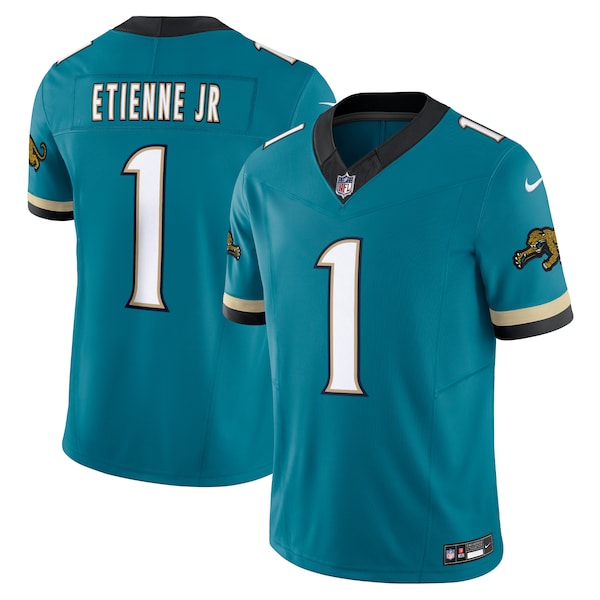 Travis Etienne Jacksonville Jaguars Nike Prowler Throwback Vapor F.U.S.E. Limited Jersey - Teal
