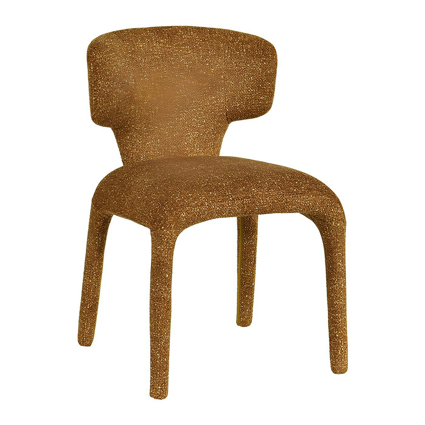 Chaise de salle à manger design moutarde (lot de 2) TULSA