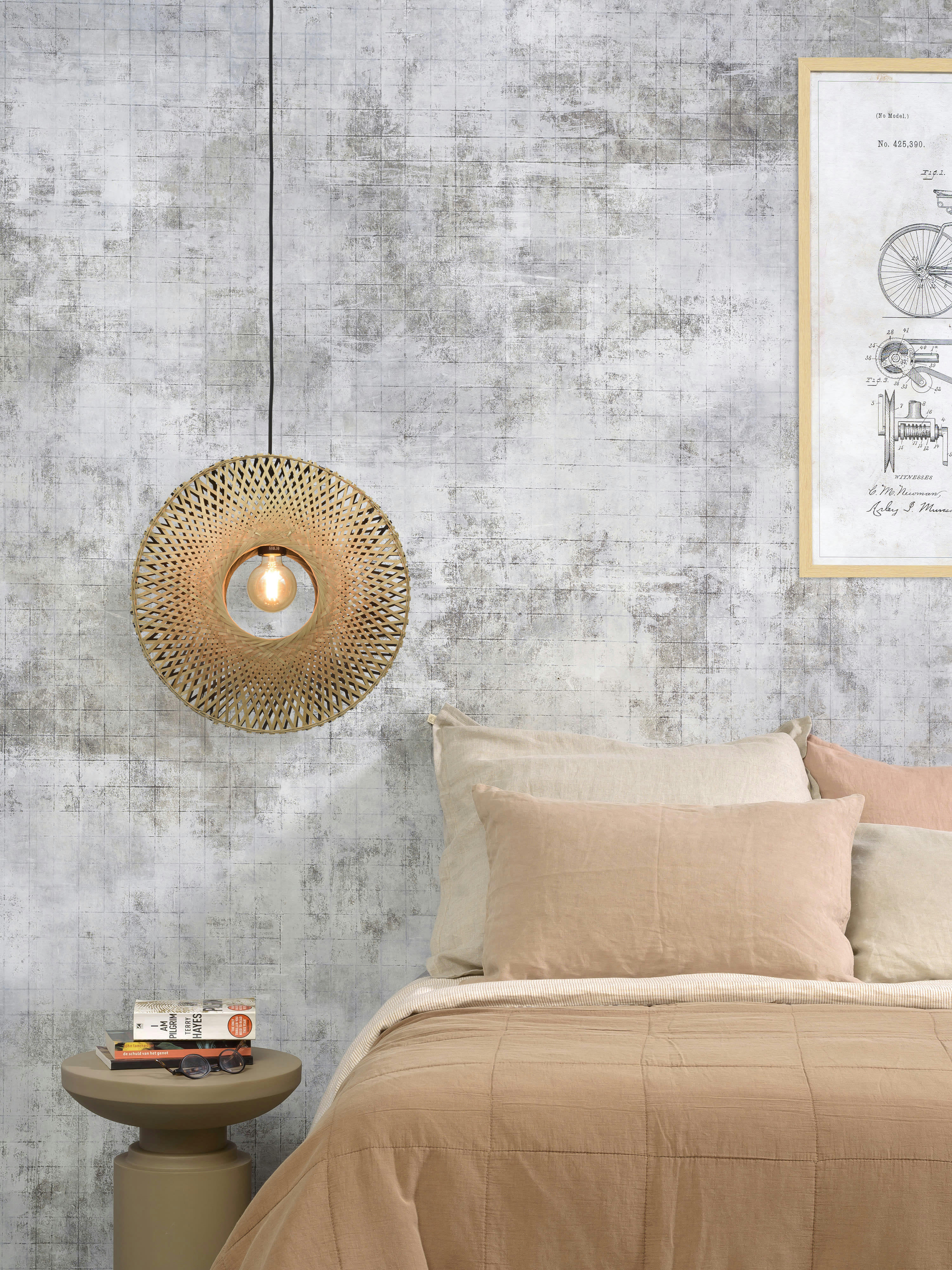 KALIMANTAN - Suspension bambou verticale D44