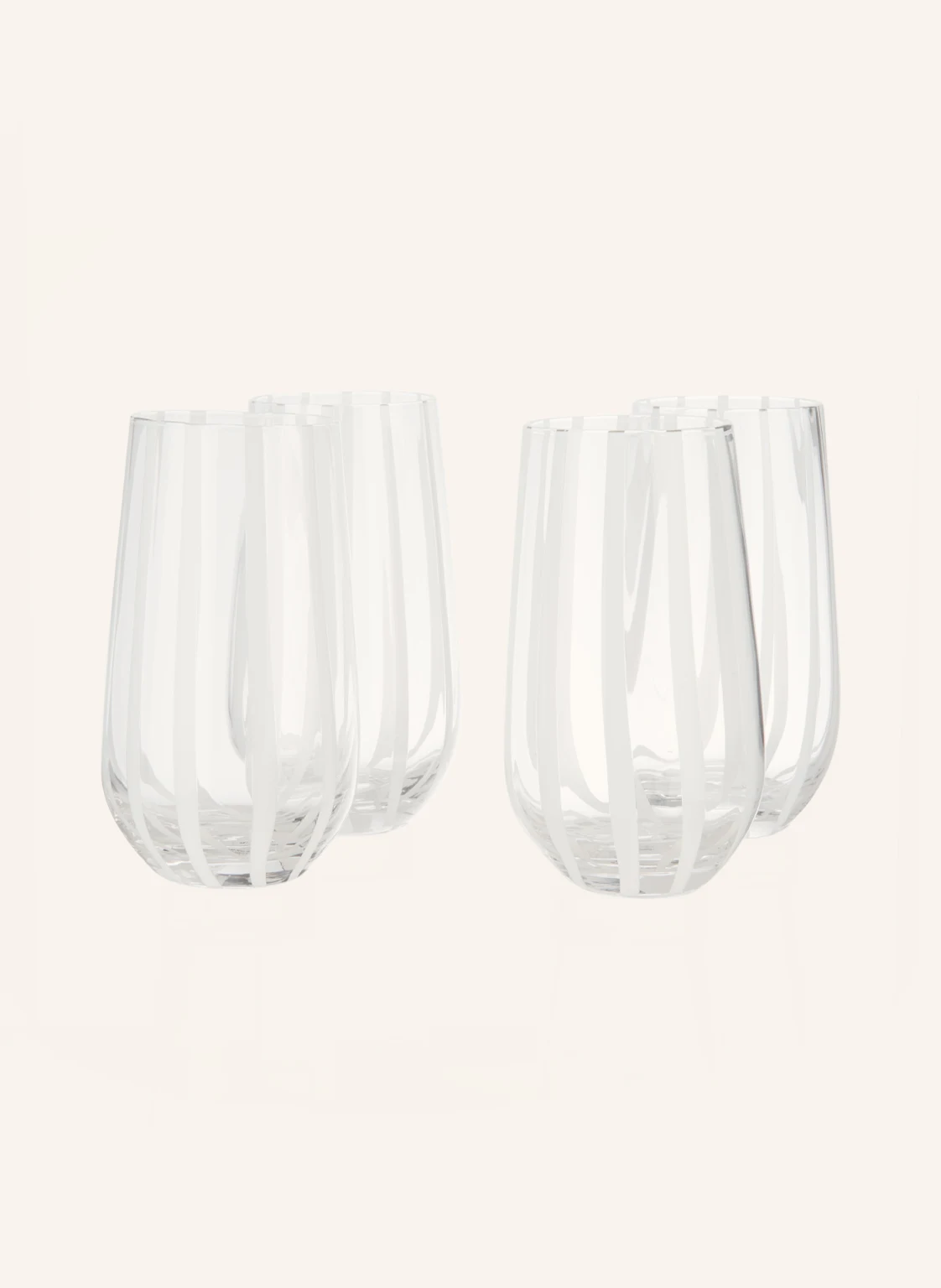 BROSTE COPENHAGEN 4er-Set Cocktailgläser SANDVIG