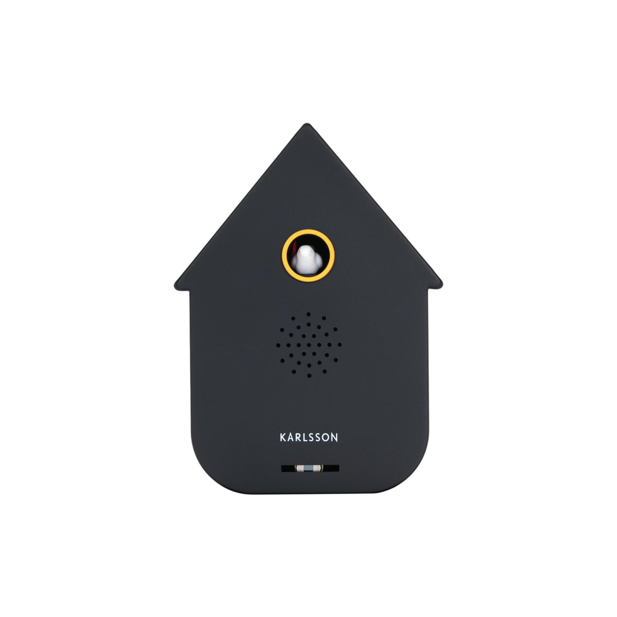 Karlsson ornament Sound Box Modern Cuckoo - zwart - Ø12cm