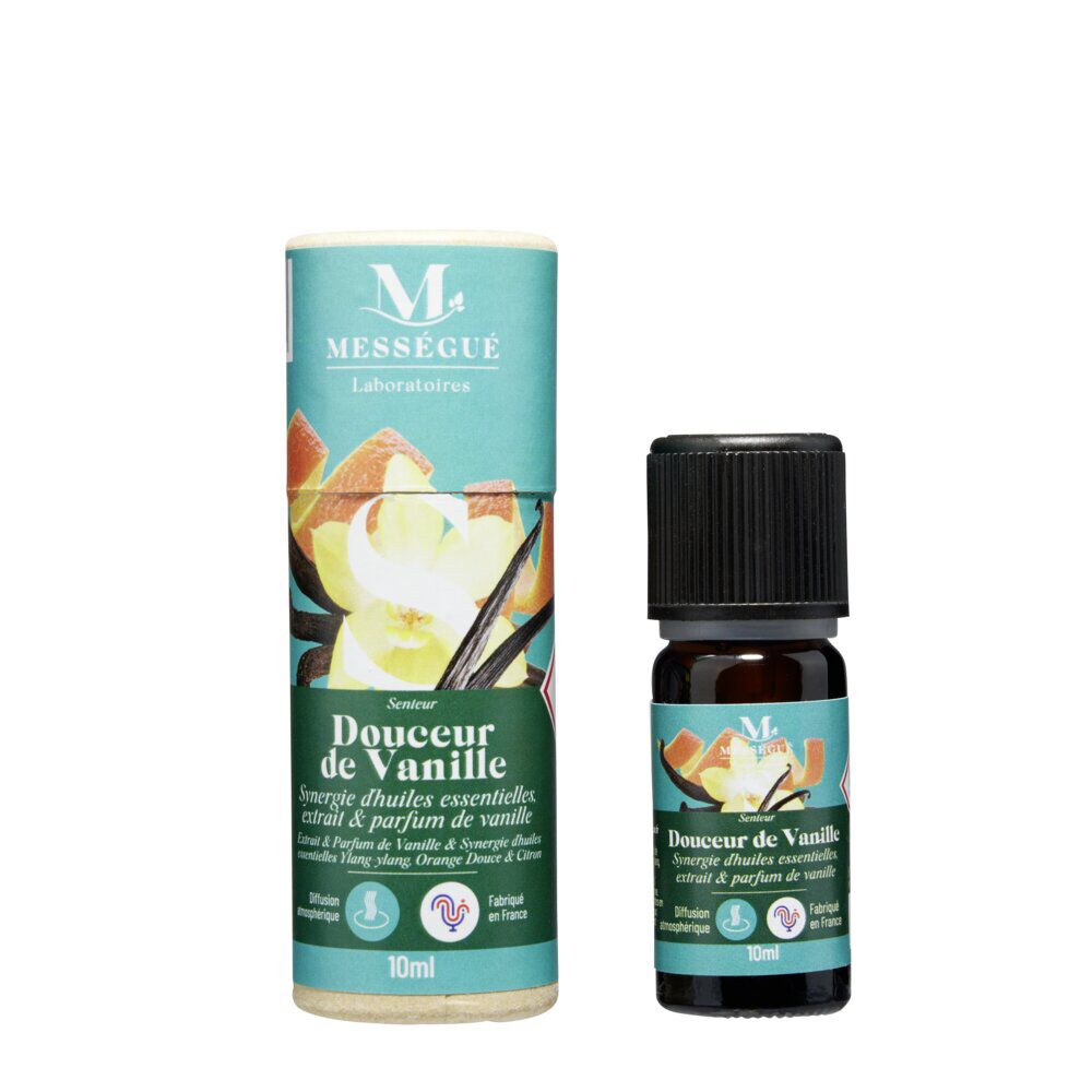 Huile essentielle synergie Mességué Douceur de Vanille ylang-ylang agrumes 30ml