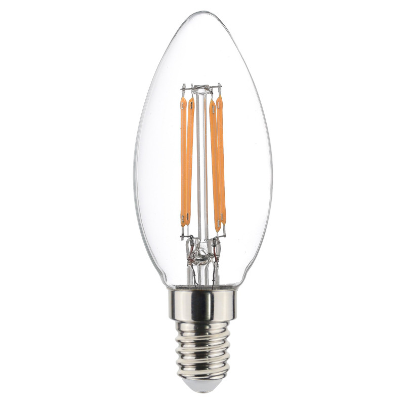 Ampoule flamme LED E14 blanc froid 470 lm 4,5 W SYLVANIA