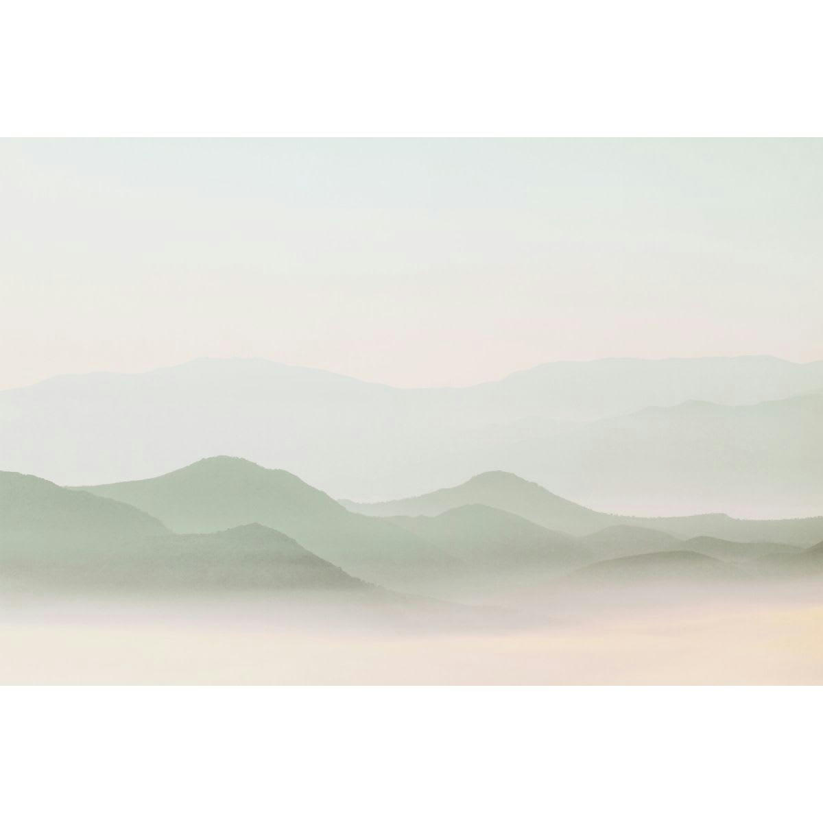 - Papier peint panoramique misty mountains 340 x 250 cm