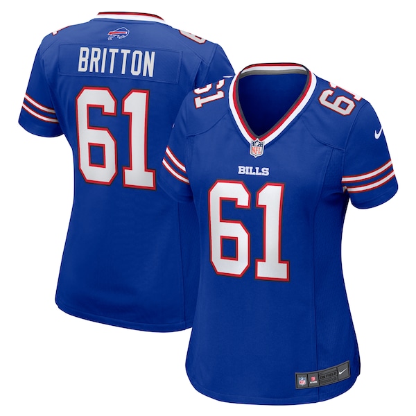 Gunner Britton Buffalo Bills Nike Women's Game Jersey -  Royal