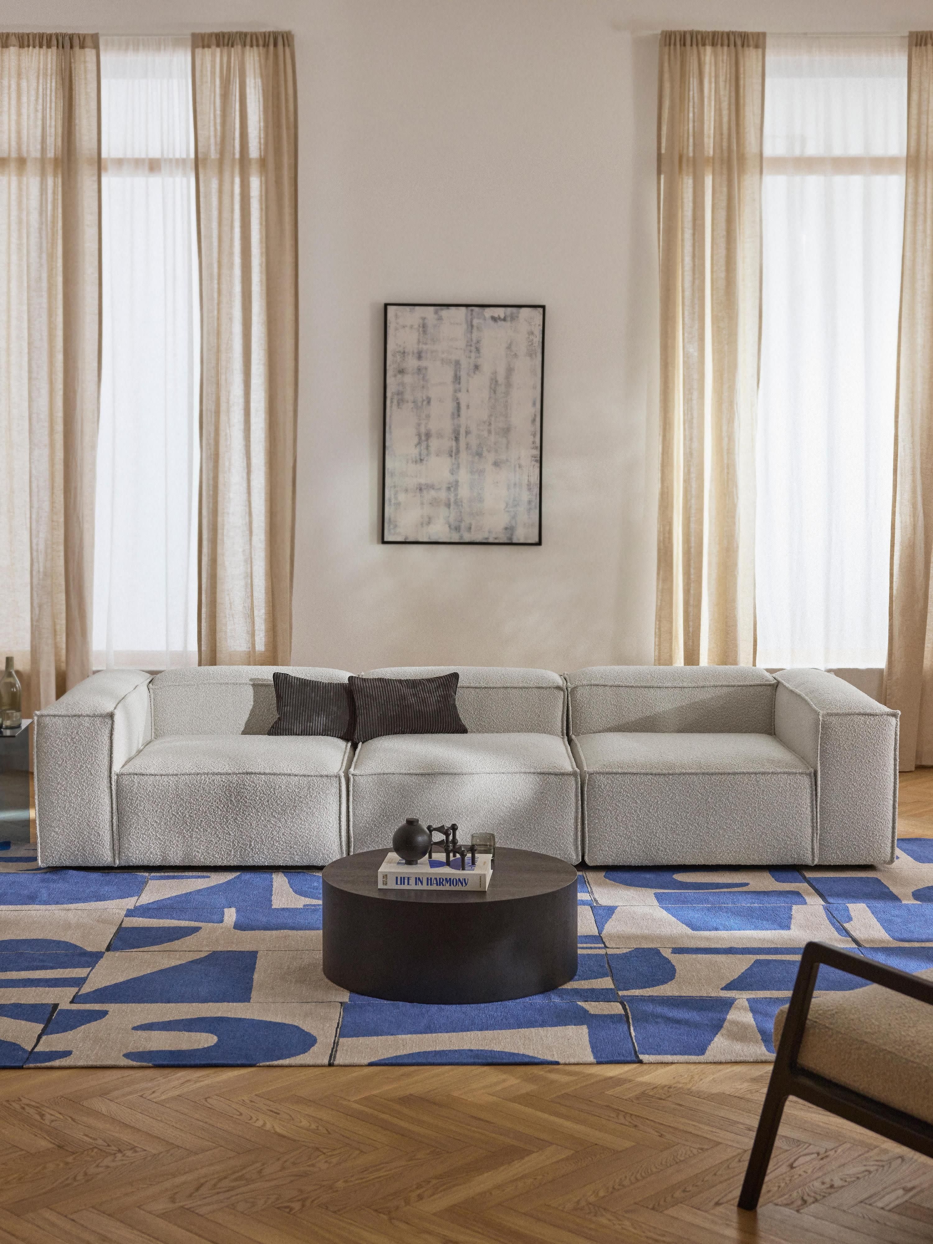 Modulares Sofa Lennon (4-Sitzer) aus Bouclé