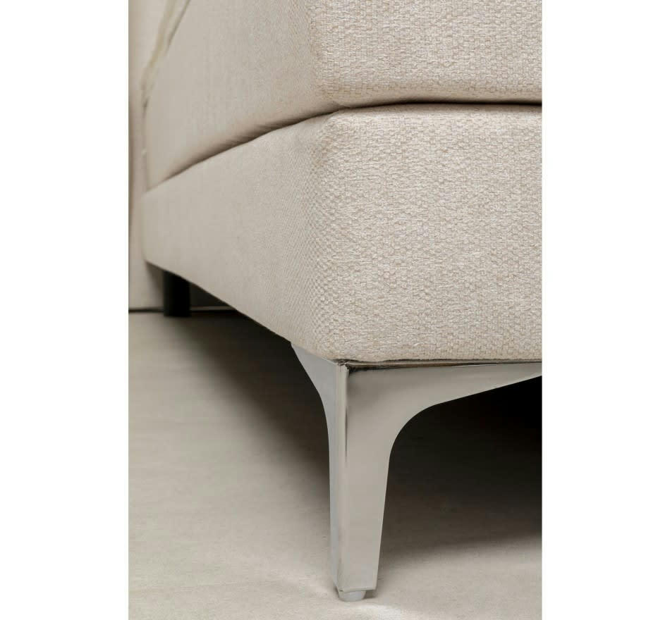 BENITO MOON - Lit Boxspring Benito Moon crème Kare Design Taille - 160x200cm