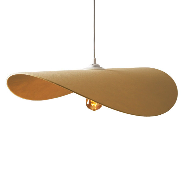 Lampa wisząca kremowo-biała PAN 1xE27x15W wym: 155x60x60 cm Maxlight