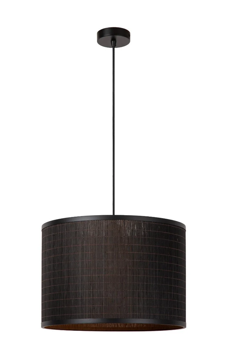 Lampa wisząca czarna TAGALOG 1xE27x40W wym: 150x40x40 cm Lucide