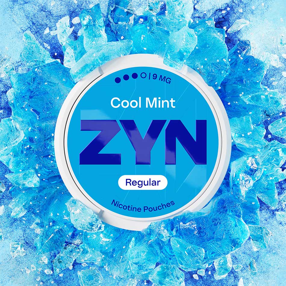 Zyn Nicotine Pouch Cool Mint 9mg Regular