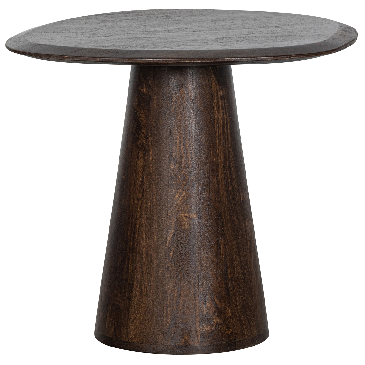 WOOOD bijzettafel Posture - Hout - Walnoot - 52x60x50