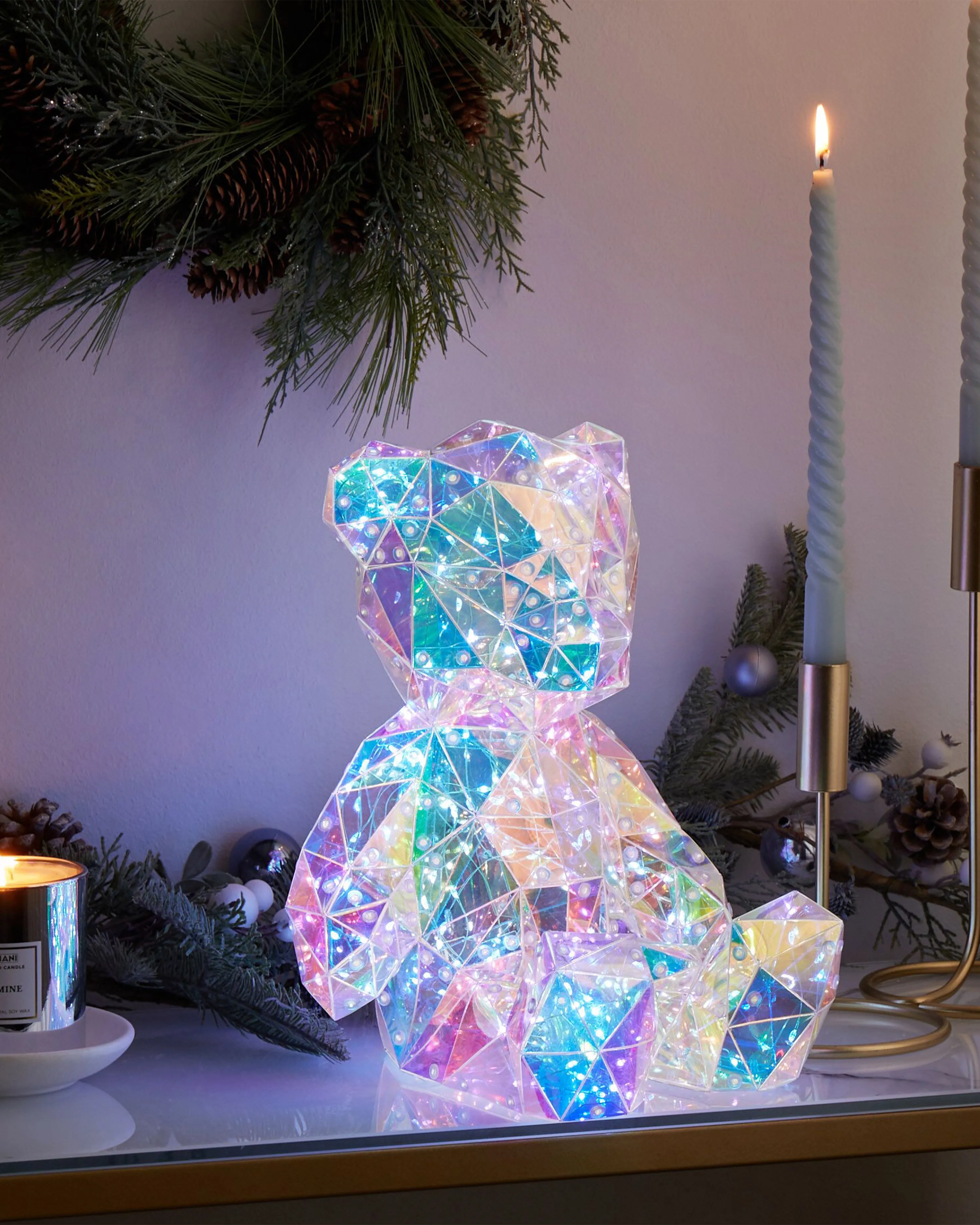 LED Decoration Teddy Bear HADAR Multicolour
