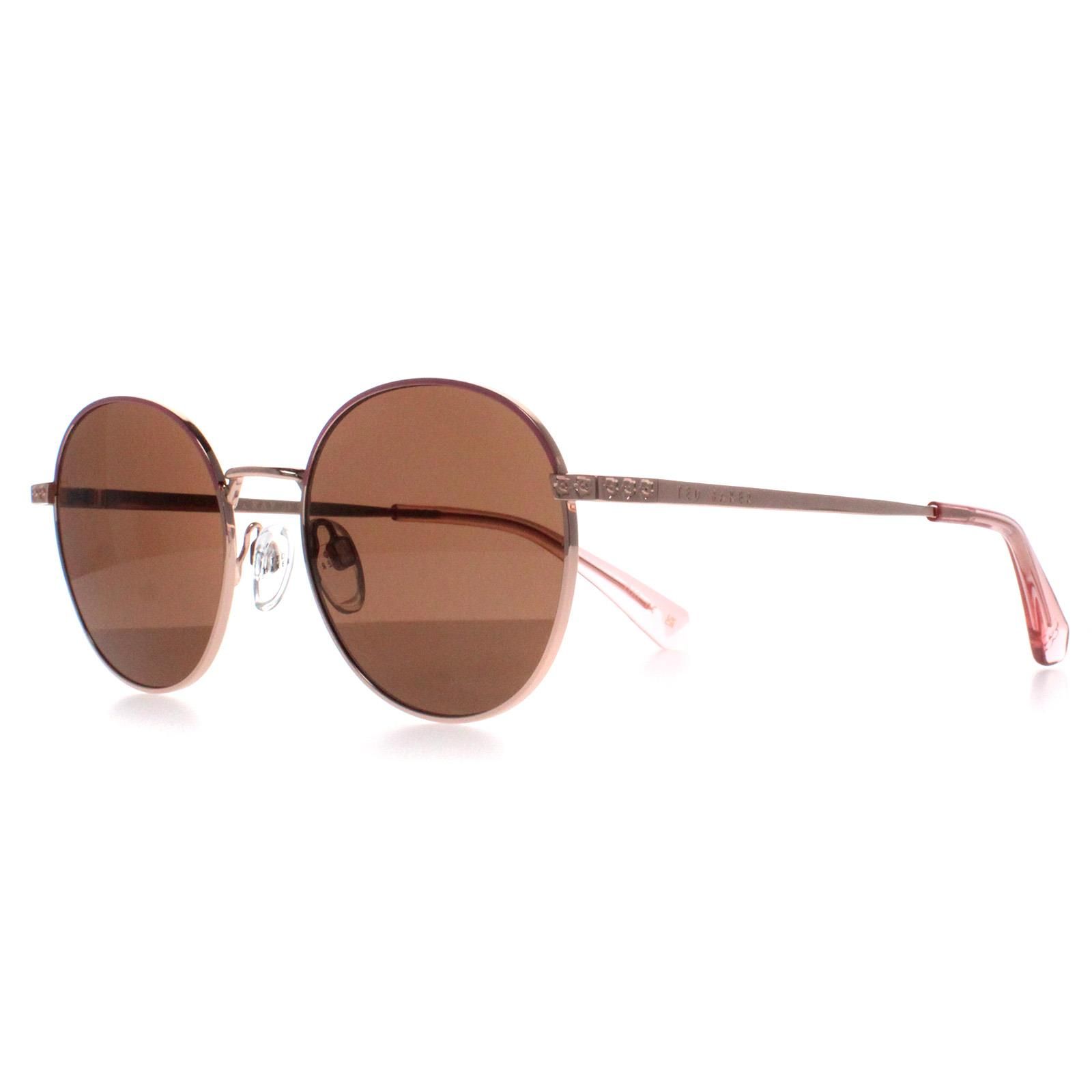 Ted Baker Round Rose Gold Brown TB1679 Willa