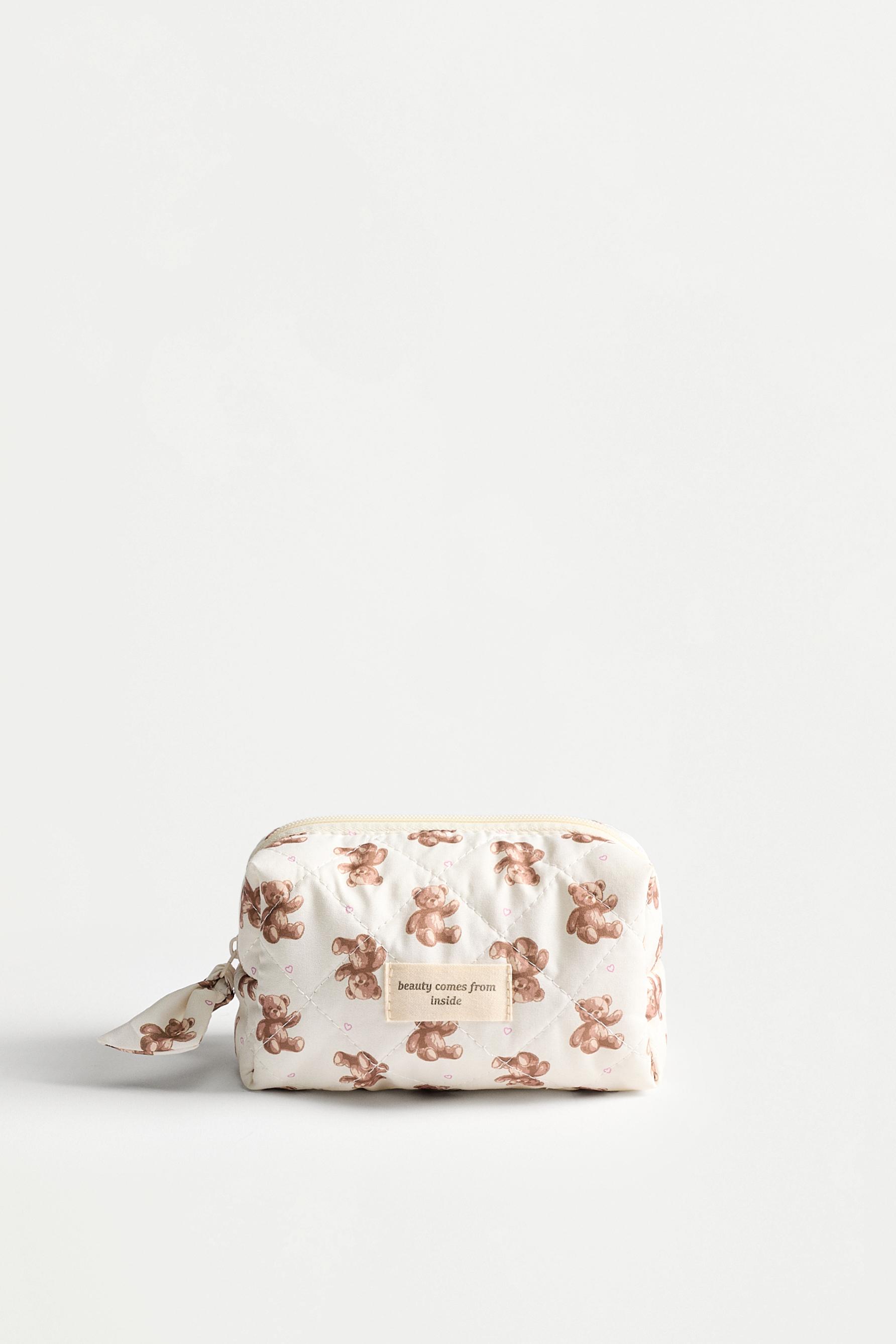 Neceser pequeño estampado ositos