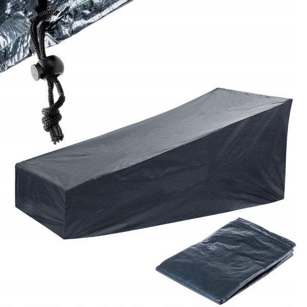 KADAX Pokrowiec Na Fotel Leżak Ogrodowy 165x85x76cm