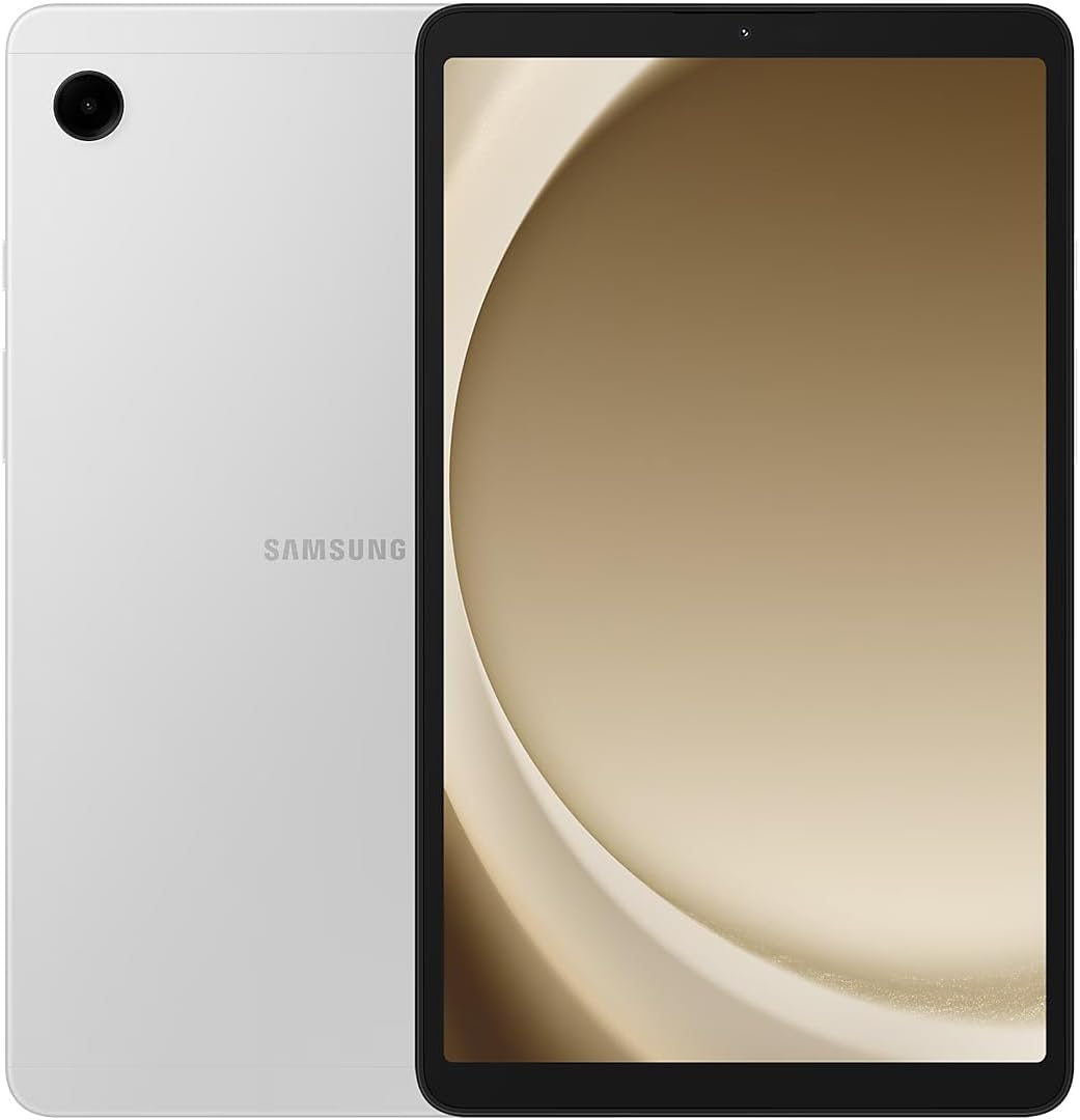 SAMSUNG Galaxy Tab A9 4G LTE (64GB, 4GB, Cellular) 8.7 Android Tablet, Octa-core (6nm), Dual Speakers (International Model Fully Unlocked for US & Global) X115 (w/ 15W Fast Charger, Silver)