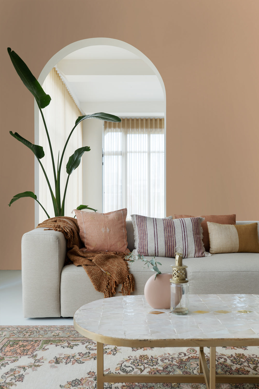 ESTAhome muurverf mat terracotta roze - 2 l / ca. 18 m² - 191012