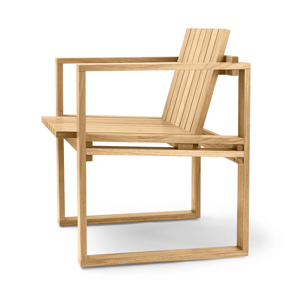 Carl Hansen - BK10 Gartenstuhl, Teak unbehandelt