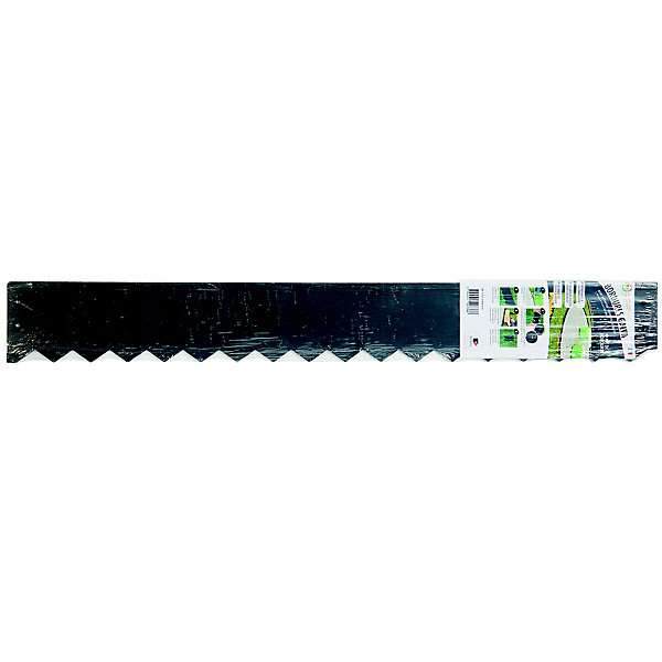 Bordure acier galva anthracite 99 x 12 cm (3 pièces)