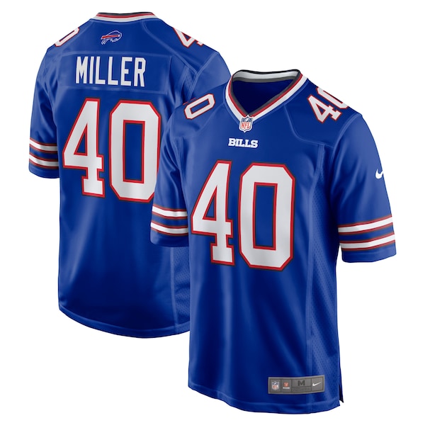 Von Miller Buffalo Bills Nike Game Jersey - Royal/Red