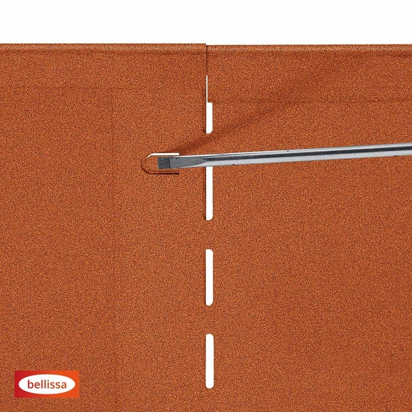 Rasenkante »Corten«, HxL: 13 x 118 cm, COR-TEN-Stahl