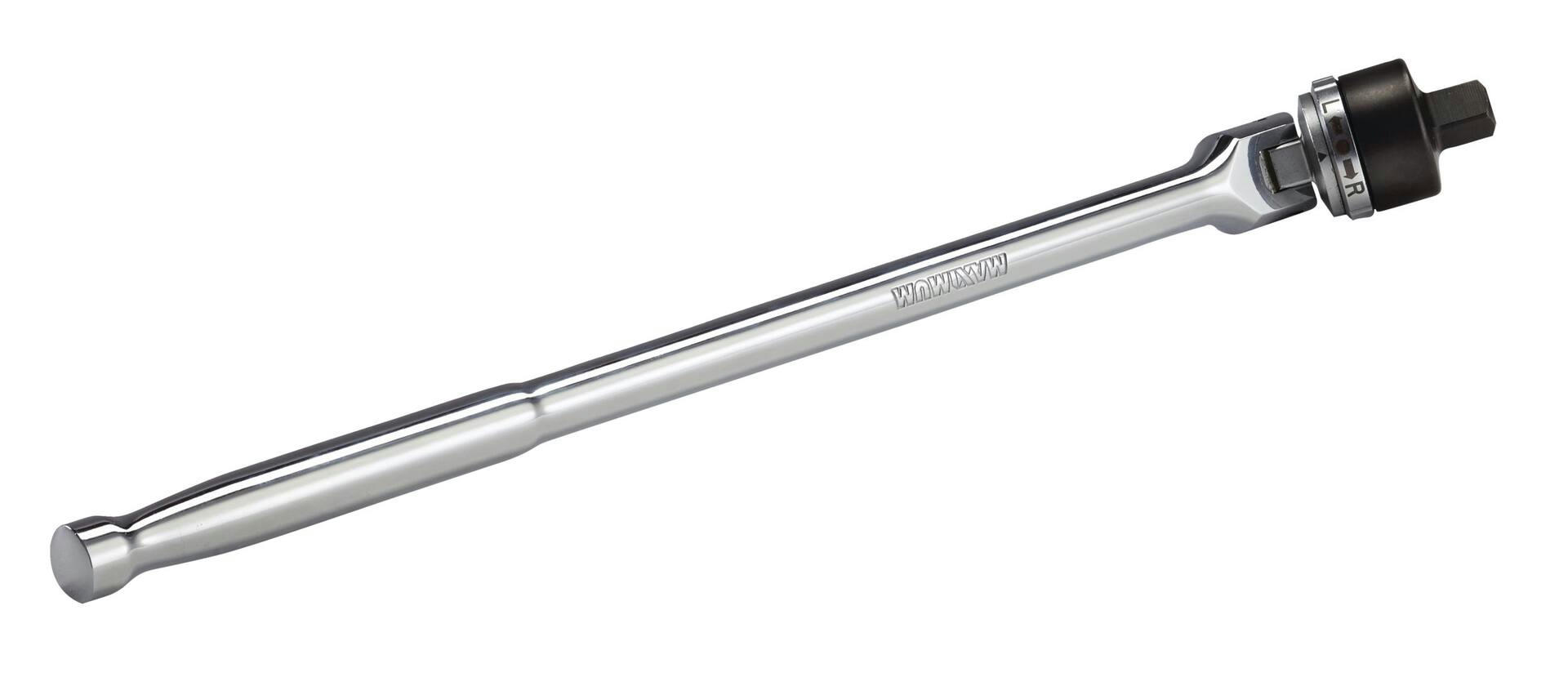 MAXIMUM 1/2-in Drive Ratcheting Breaker Bar, Chrome Plating, 17-in