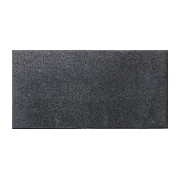 Betonplatte »Maraja«, schwarz-basalt, Kanten: gefast