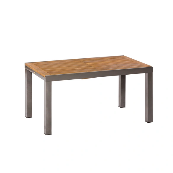 Ausziehtisch »Santorin«, BxHxT: 90 x 74 x 150 cm, Tischplatte: Akazienholz