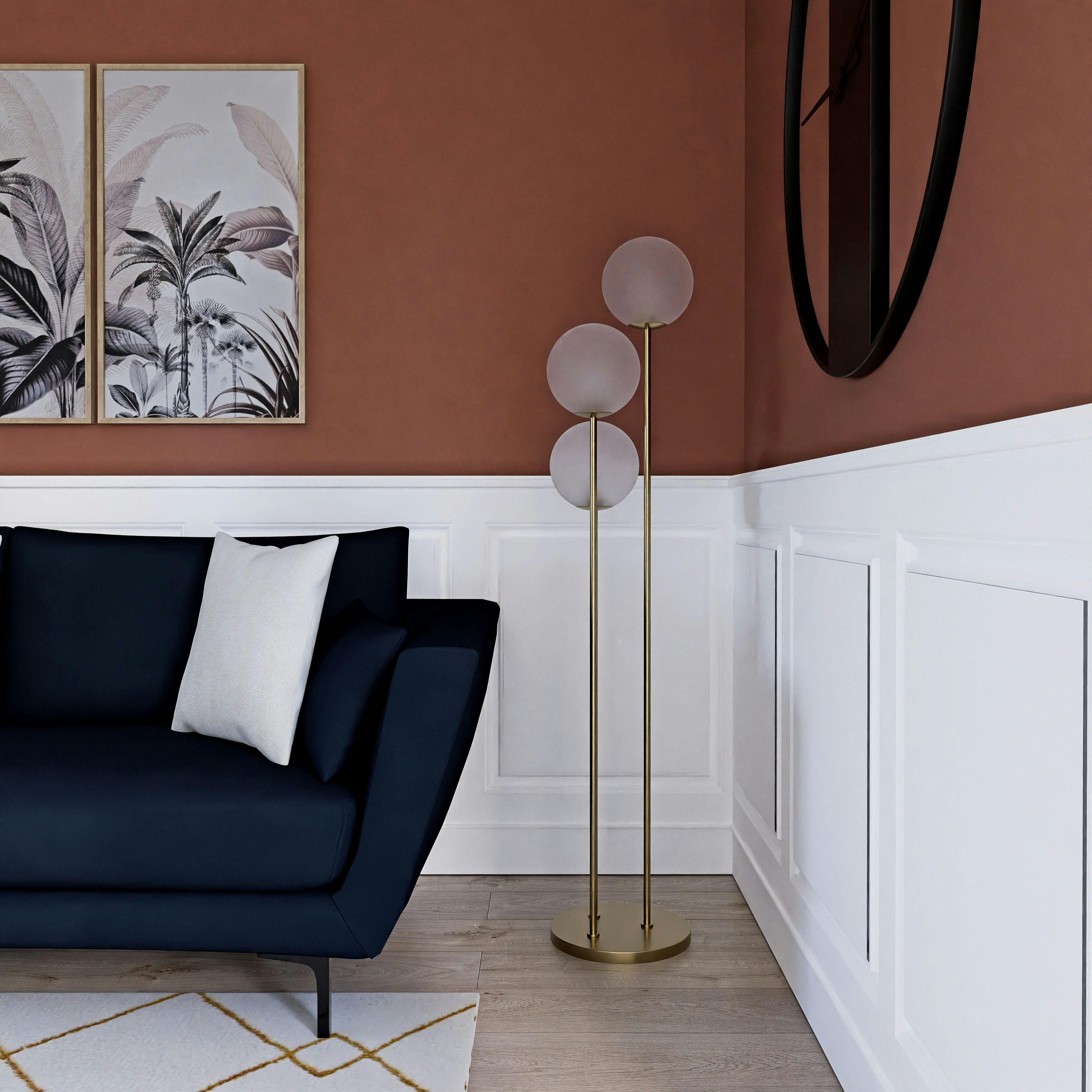 BRAD - Horloge murale en métal noir D100