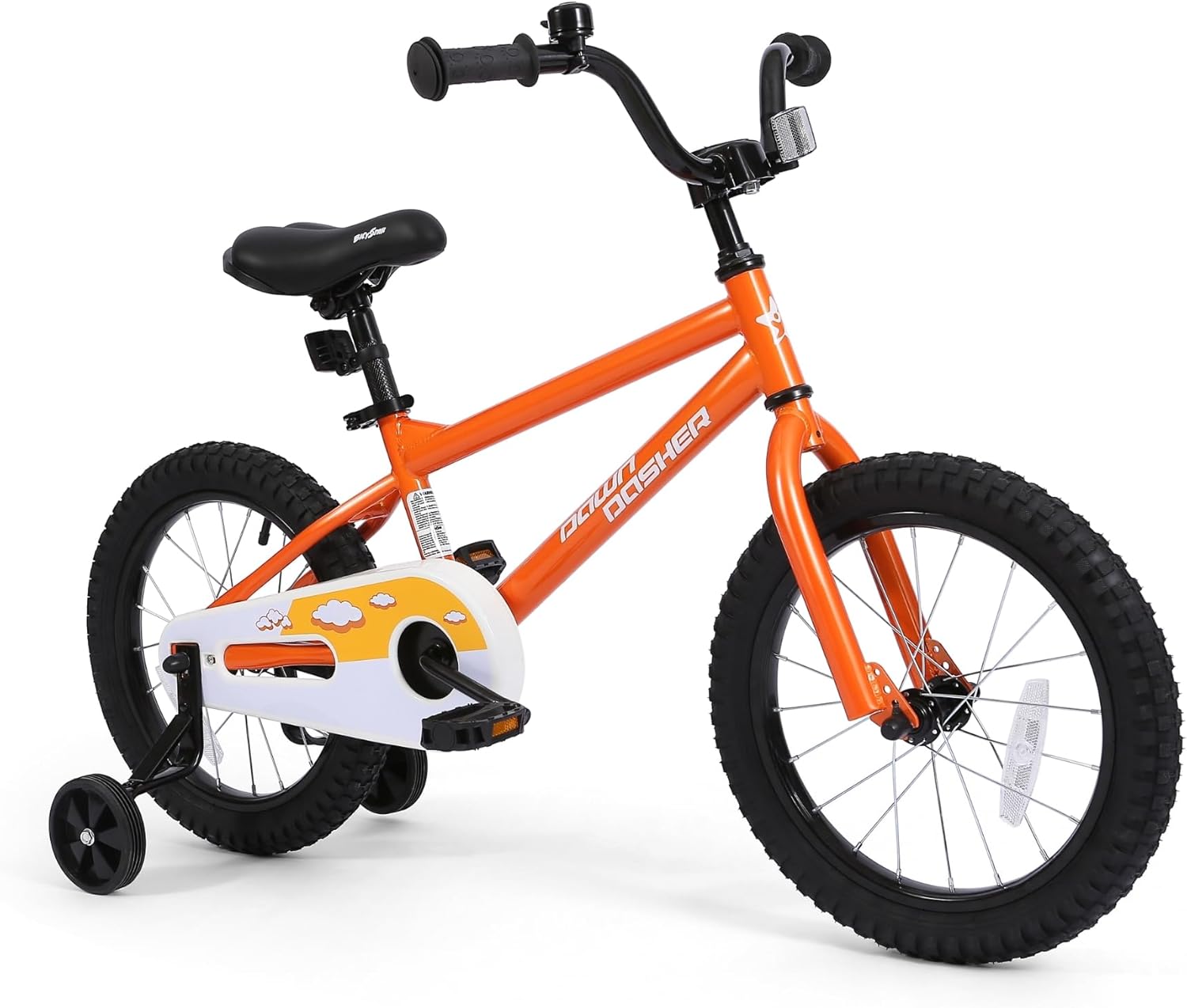 bicystar Kids Bike with Training Wheels, BMX Bicycle with Pedals for 2-4 Year Old Boys Girls, Birthday Gift