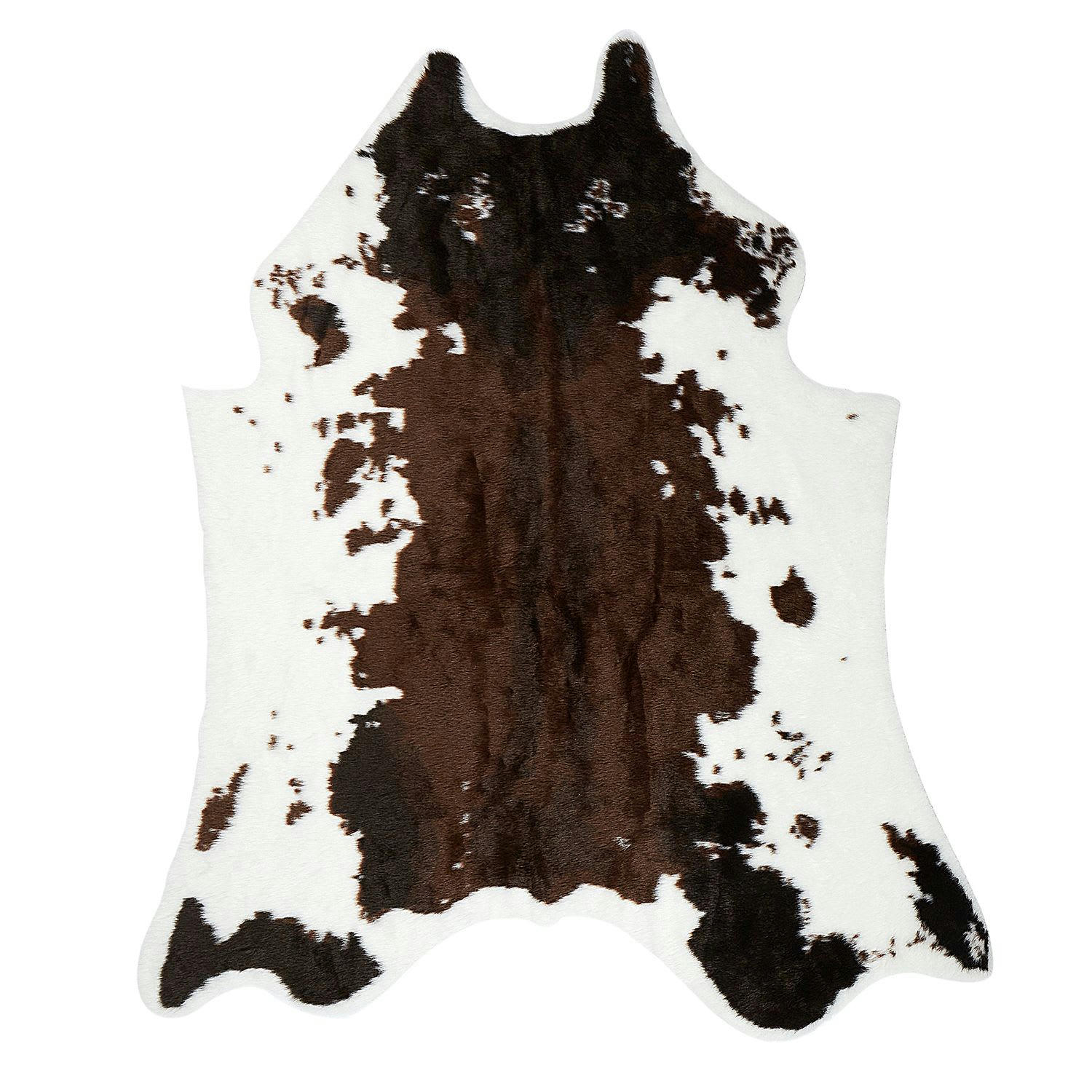COW - Tapis effet peau de vache en polyester et acrylique