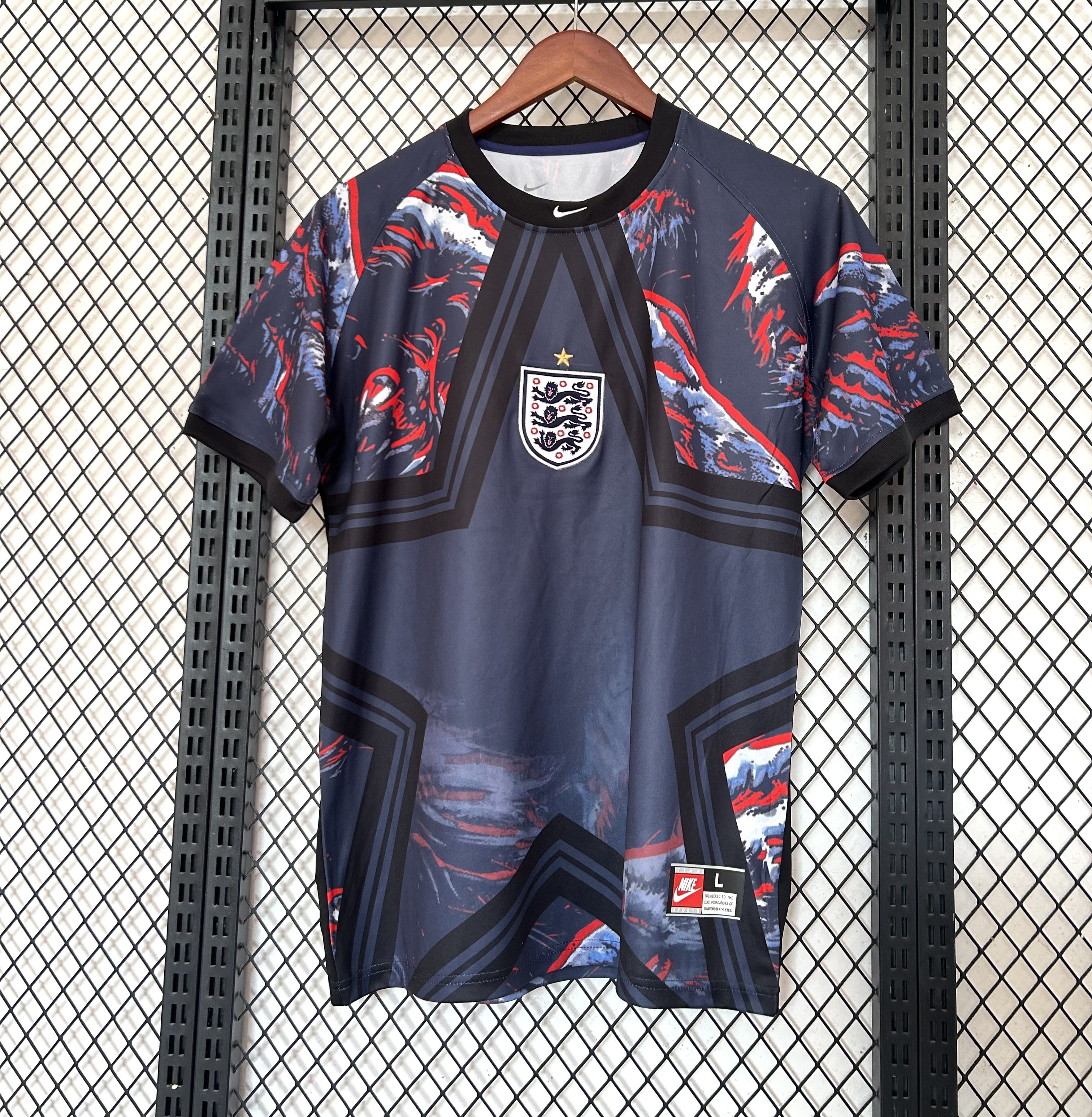 England National Team Nike 2026 Away Jersey - Dark Blue / Black