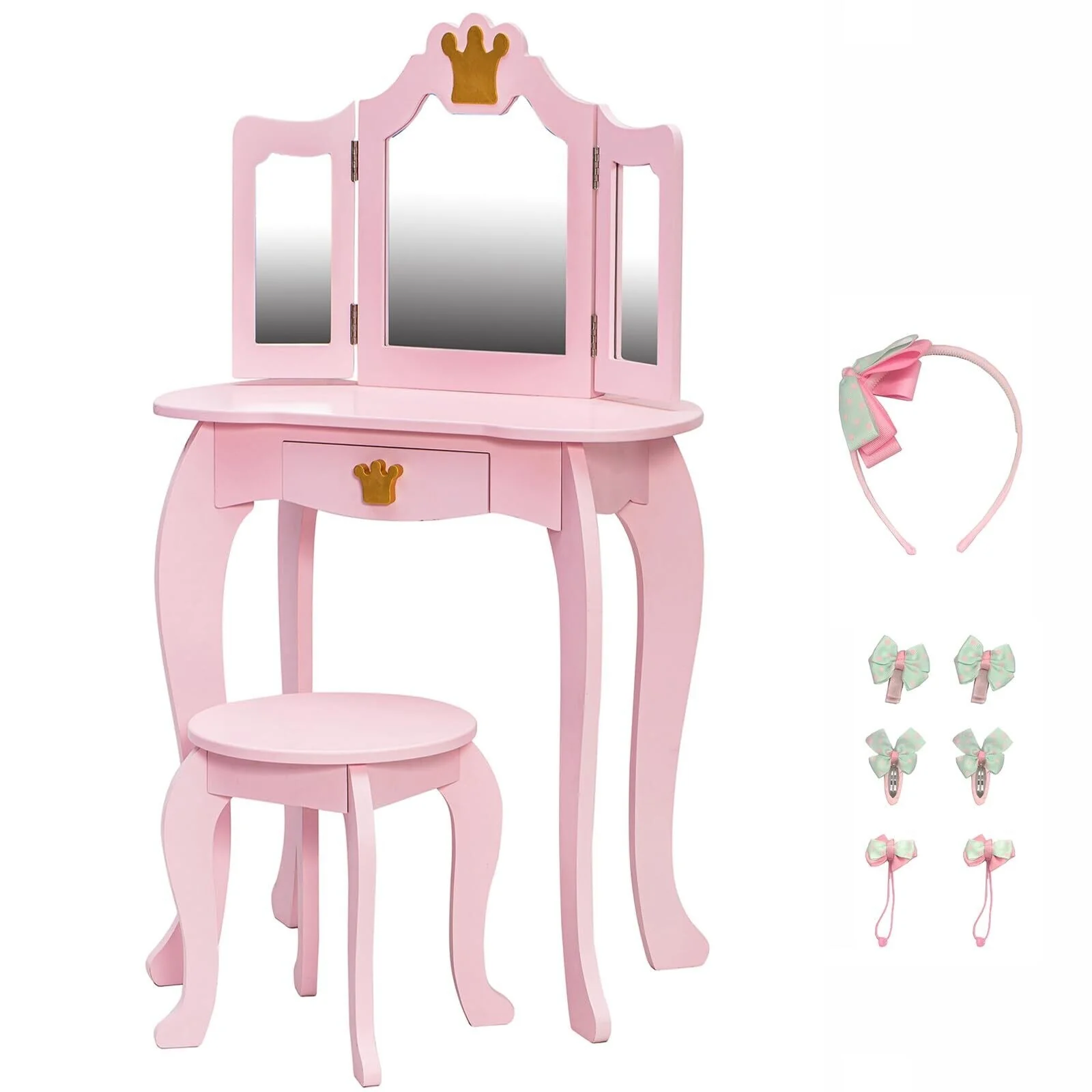2-in-1 Princess Vanity Set