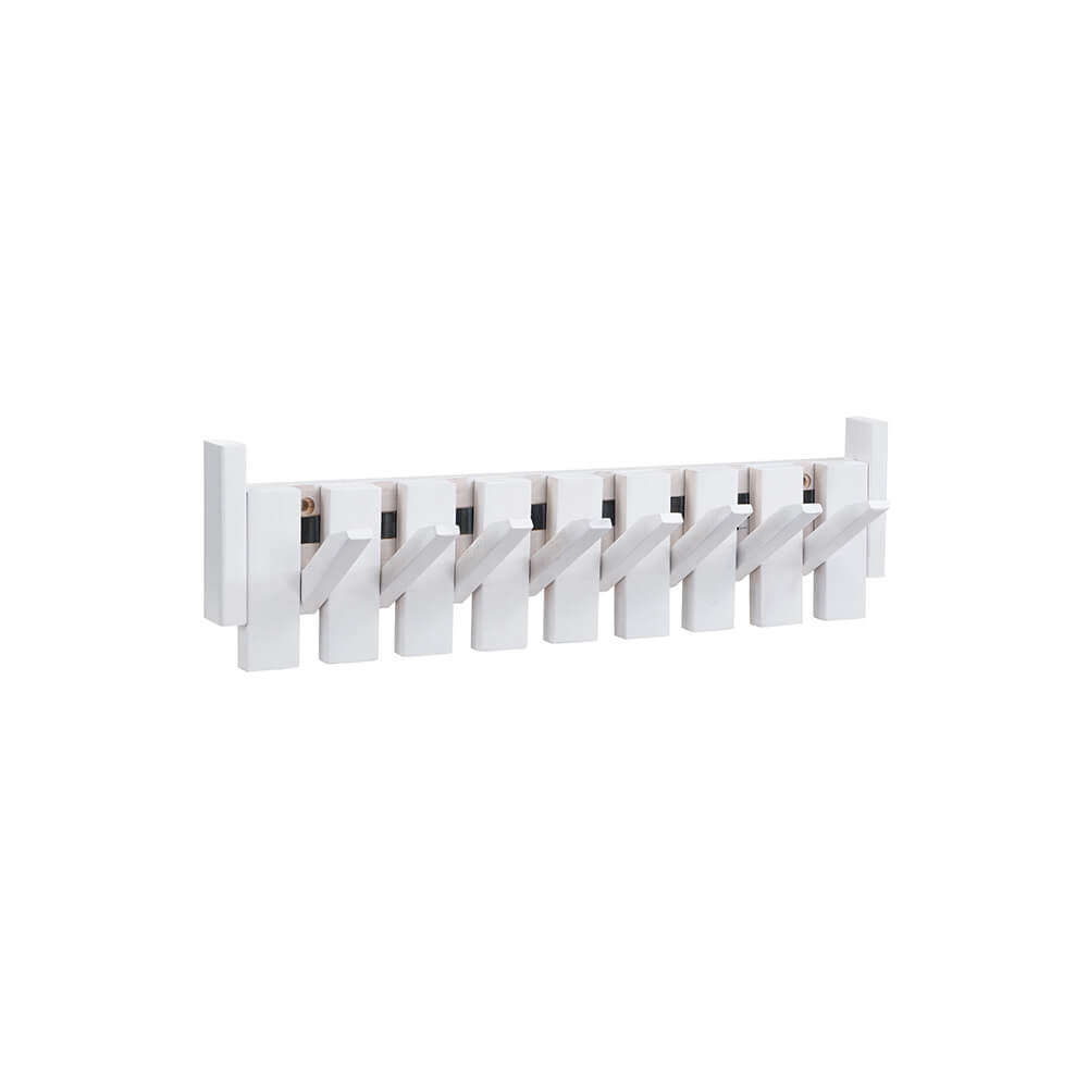 Home Deluxe Kapstok PORTE - 56 x 3,5 x 15 cm, wit
