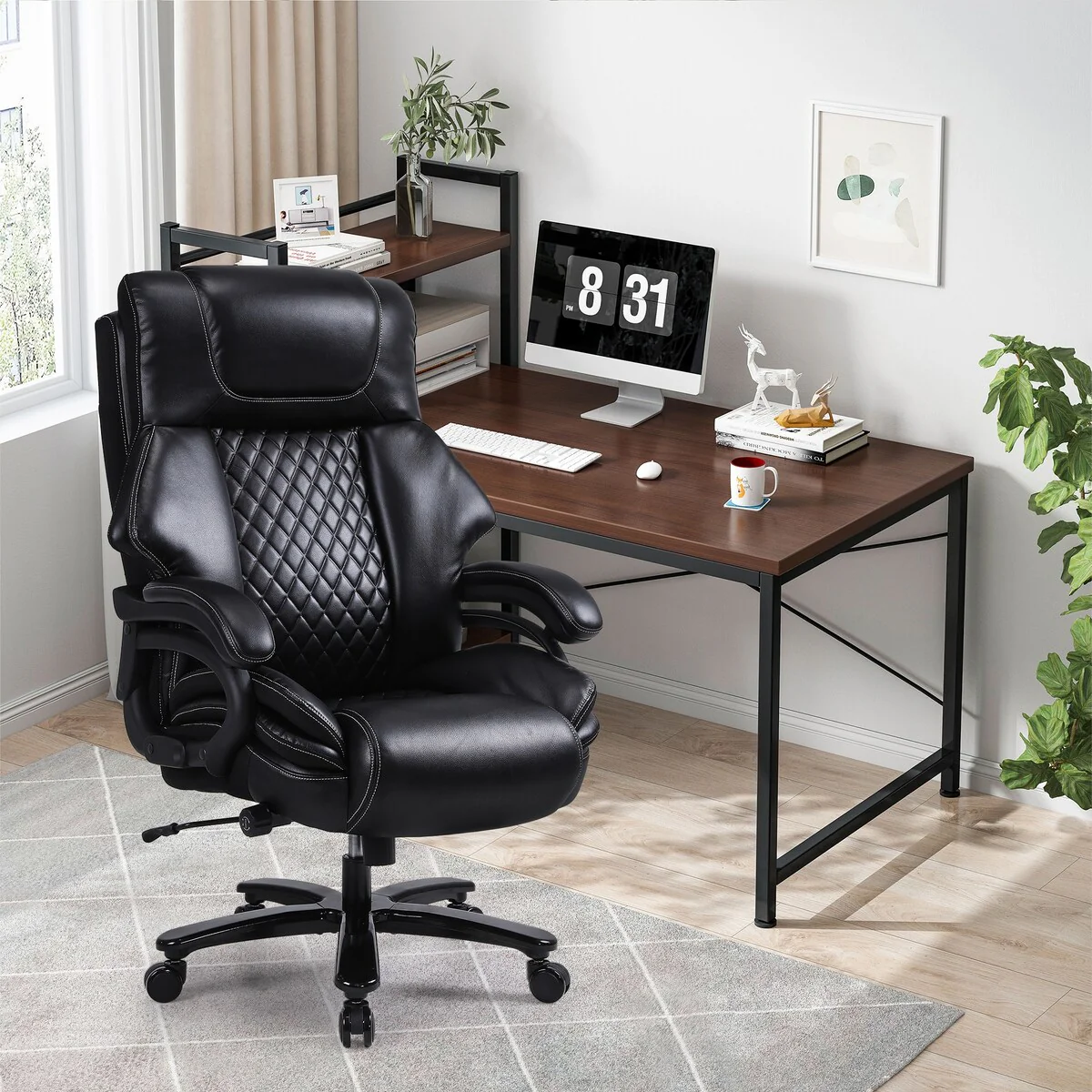Office Chair.Heavy and tall adjustable executive Big and Tall Office Chair