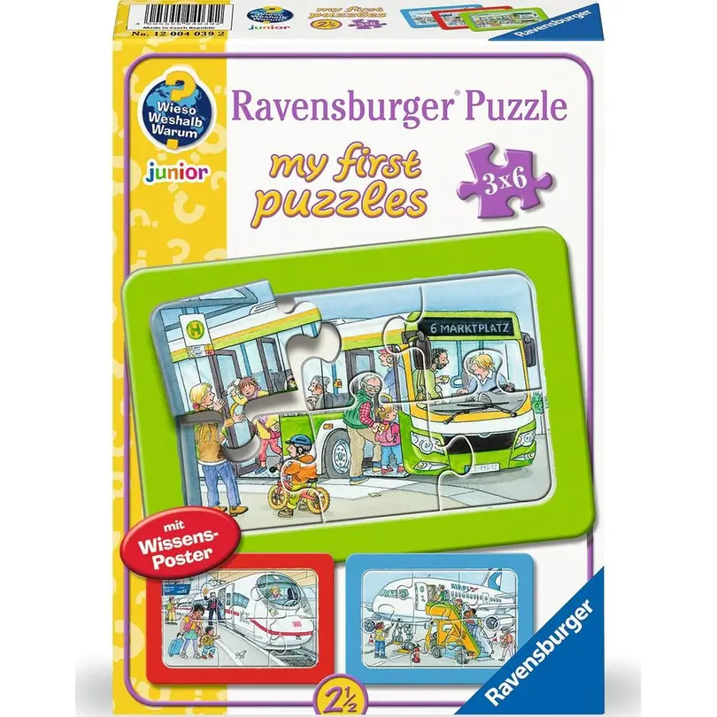 Puzzle 18-teilig Unterwegs