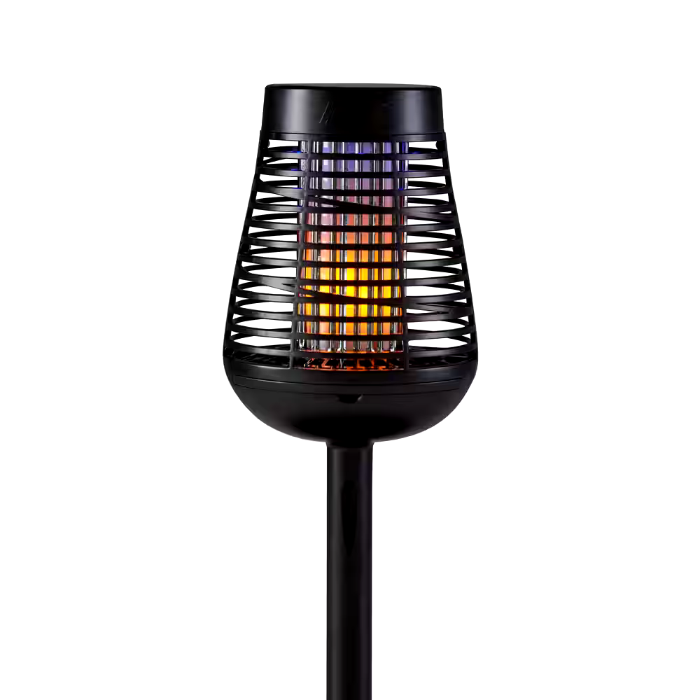 PIC 60W 600V Solar Weather-Proof Accent Light Electric Mosquito/Insect Killer Torch