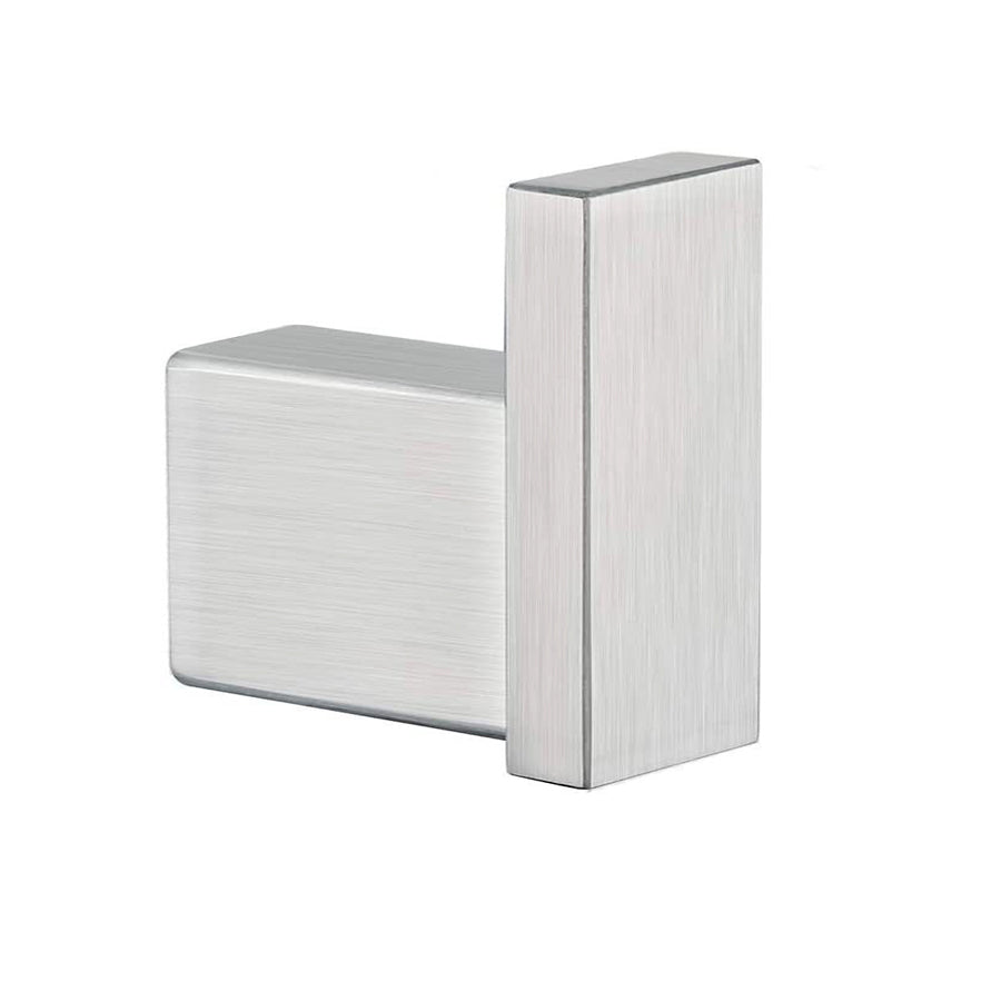 XIVADA Handdoekhaak Noto - Met schroefset - Rvs - Zilver - 1 stuk