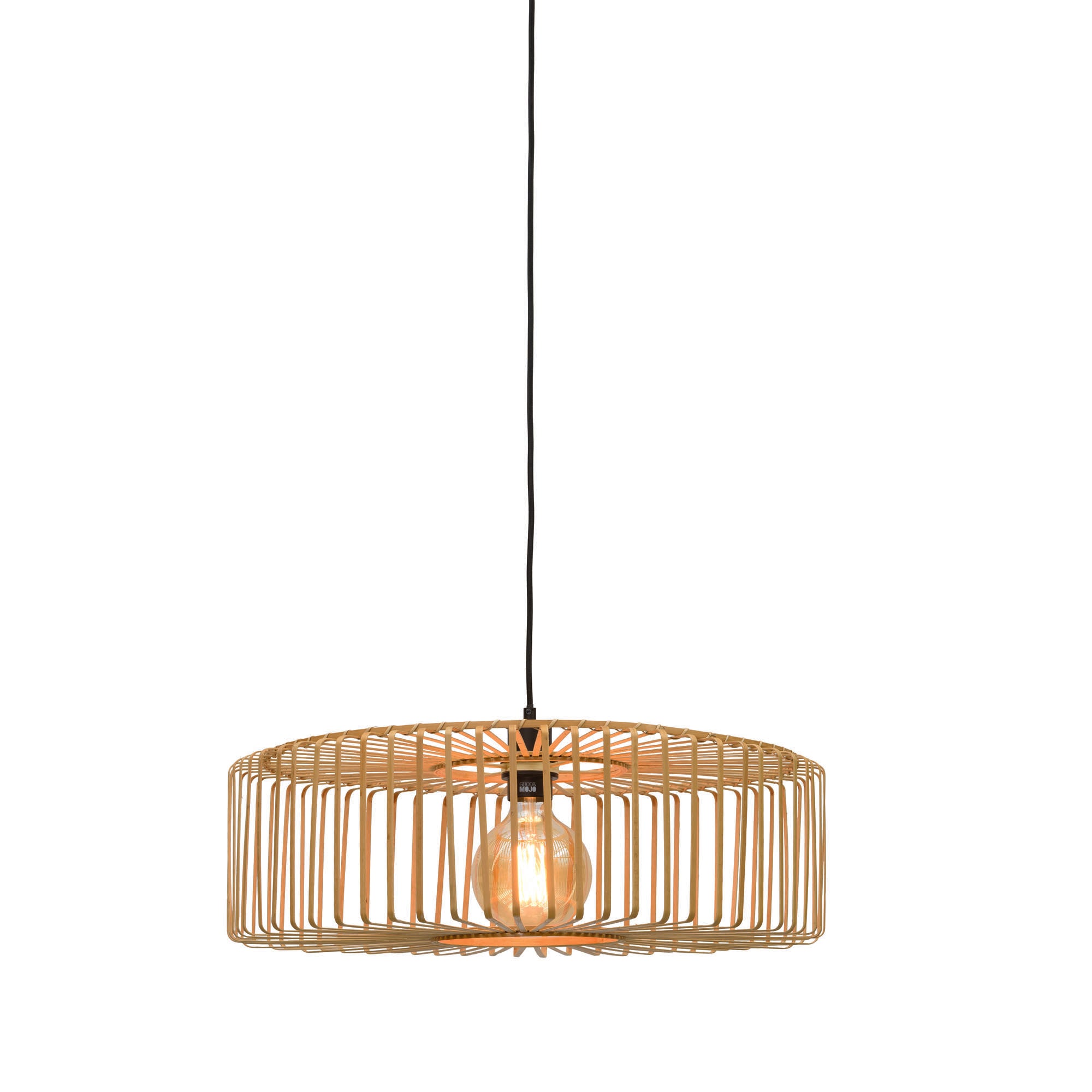 GOOD&MOJO hanglamp Bromo - bruin - Ø60cm