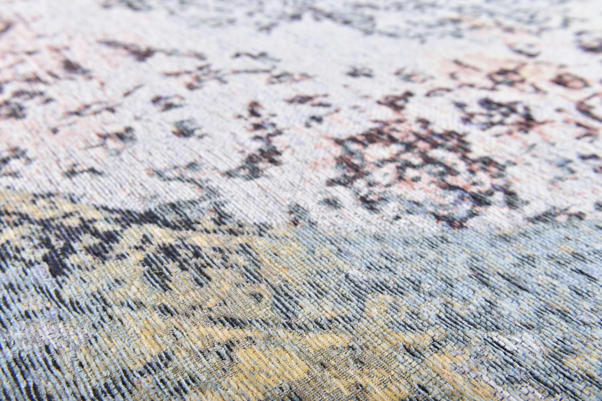 COSIMA - Tapis salon tissé plat - multicolore Diam 100 cm