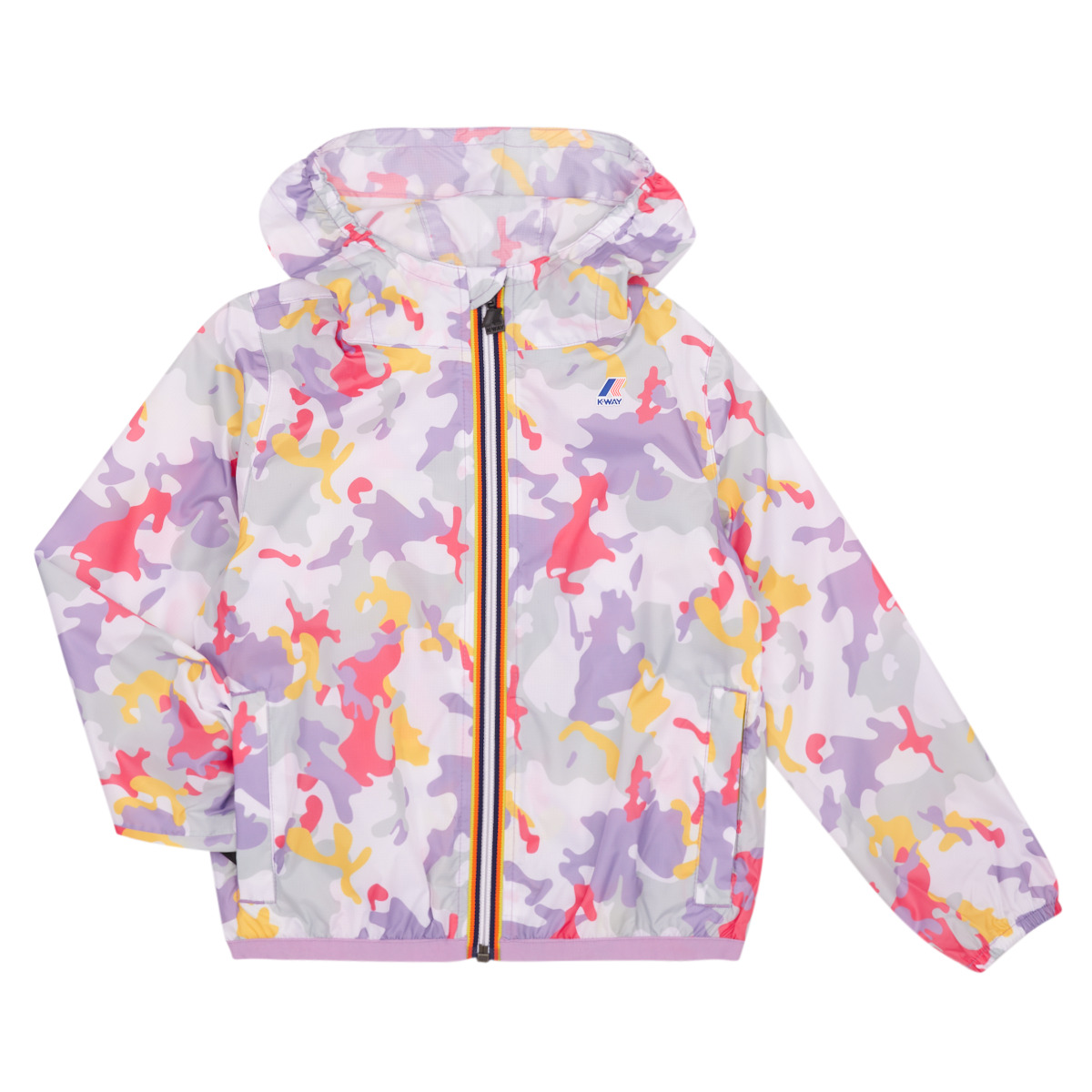 K-Way - P. LE VRAI 3.0 CLAUDE GRAPHIC - Multicolour