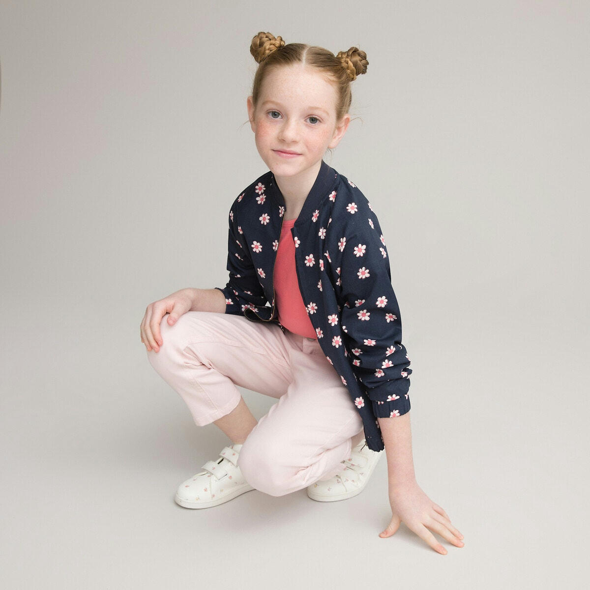 Veste esprit bomber, imprimé floral 3-12 ans