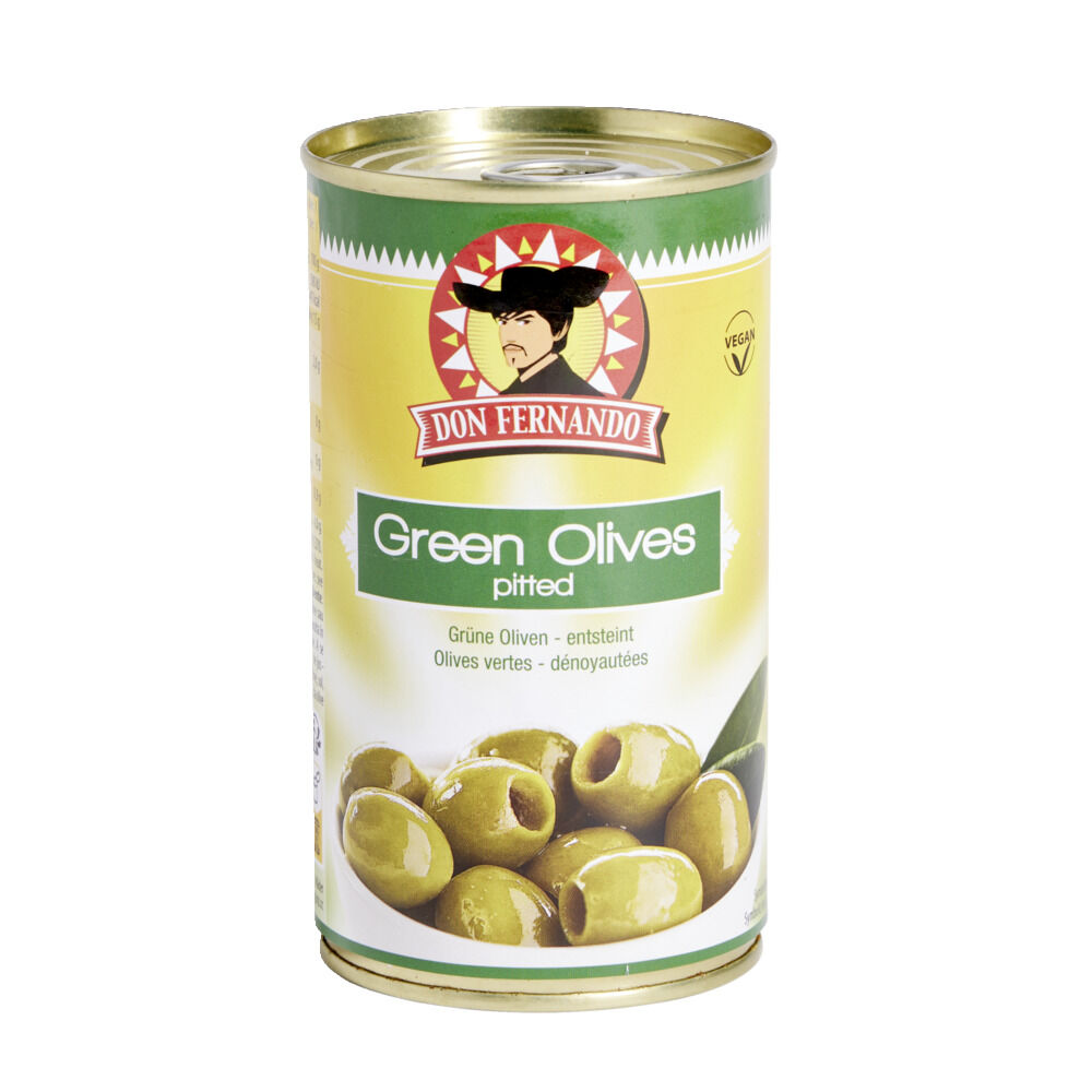 Olives vertes dénoyautées 350gr