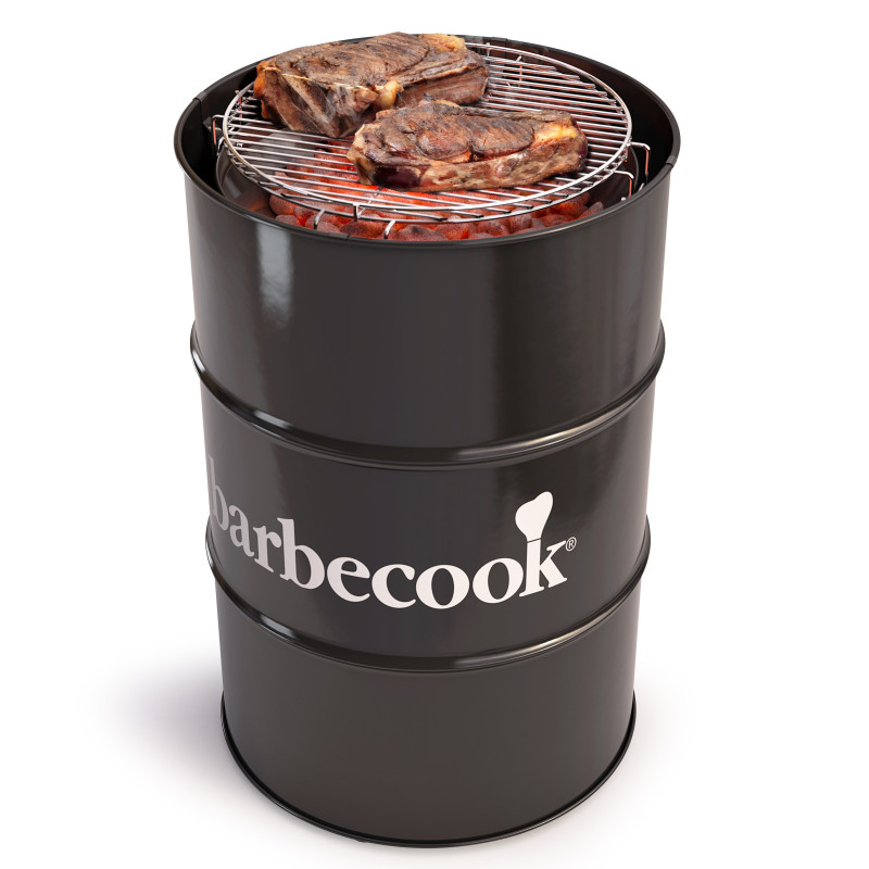 Barbecue au charbon Edson noir BARBECOOK