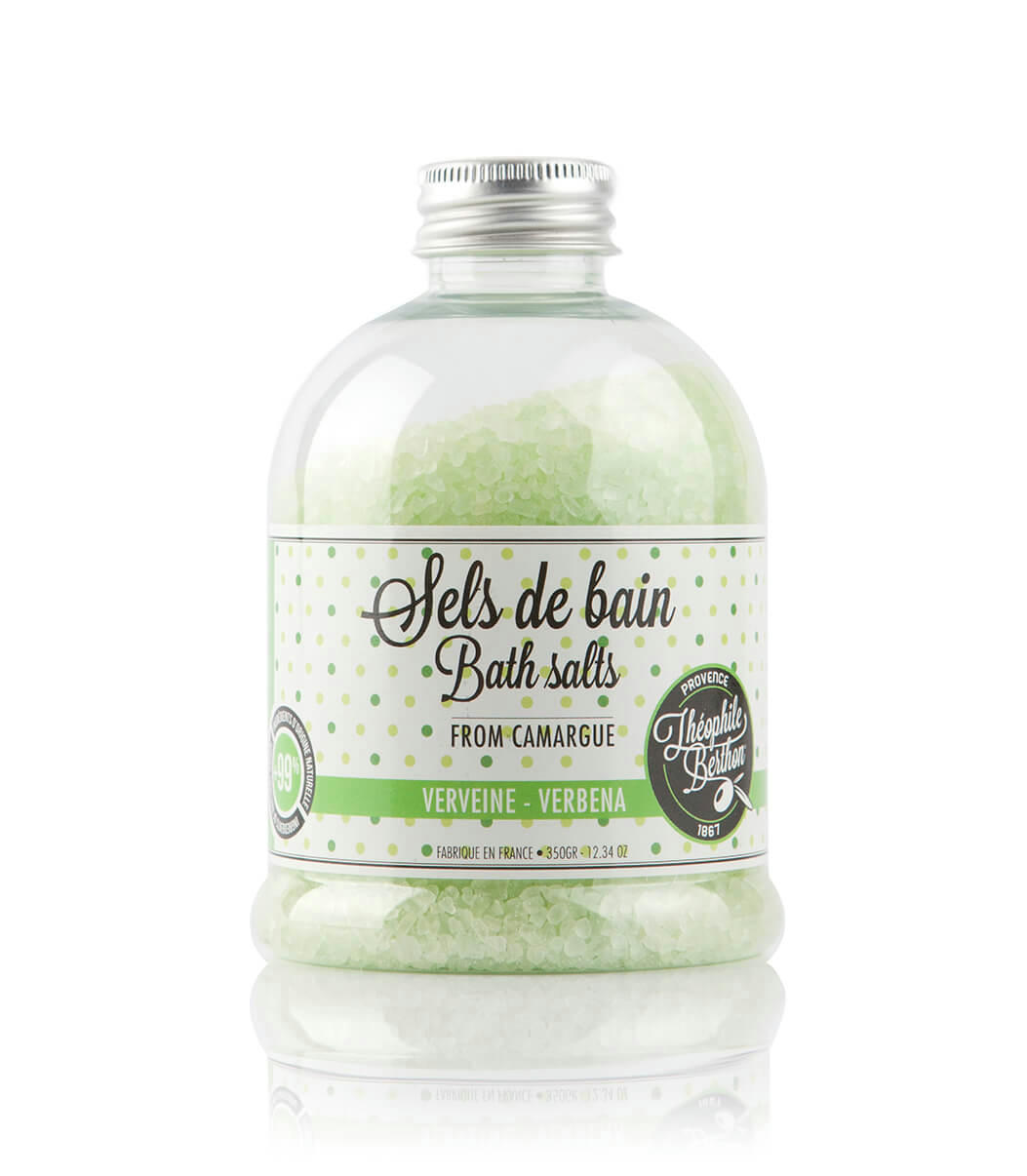 ESCALE - Trousse verveine citron avec savon et sels de bain et lait corps