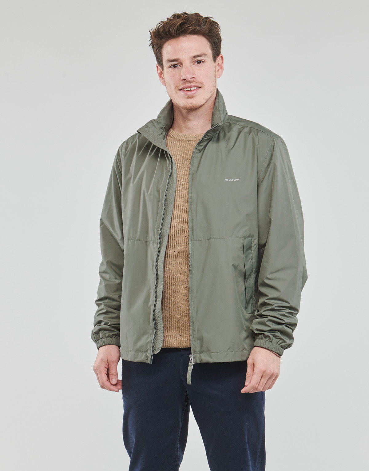 Gant - LIGHT WINDSHIELDER - Kaki