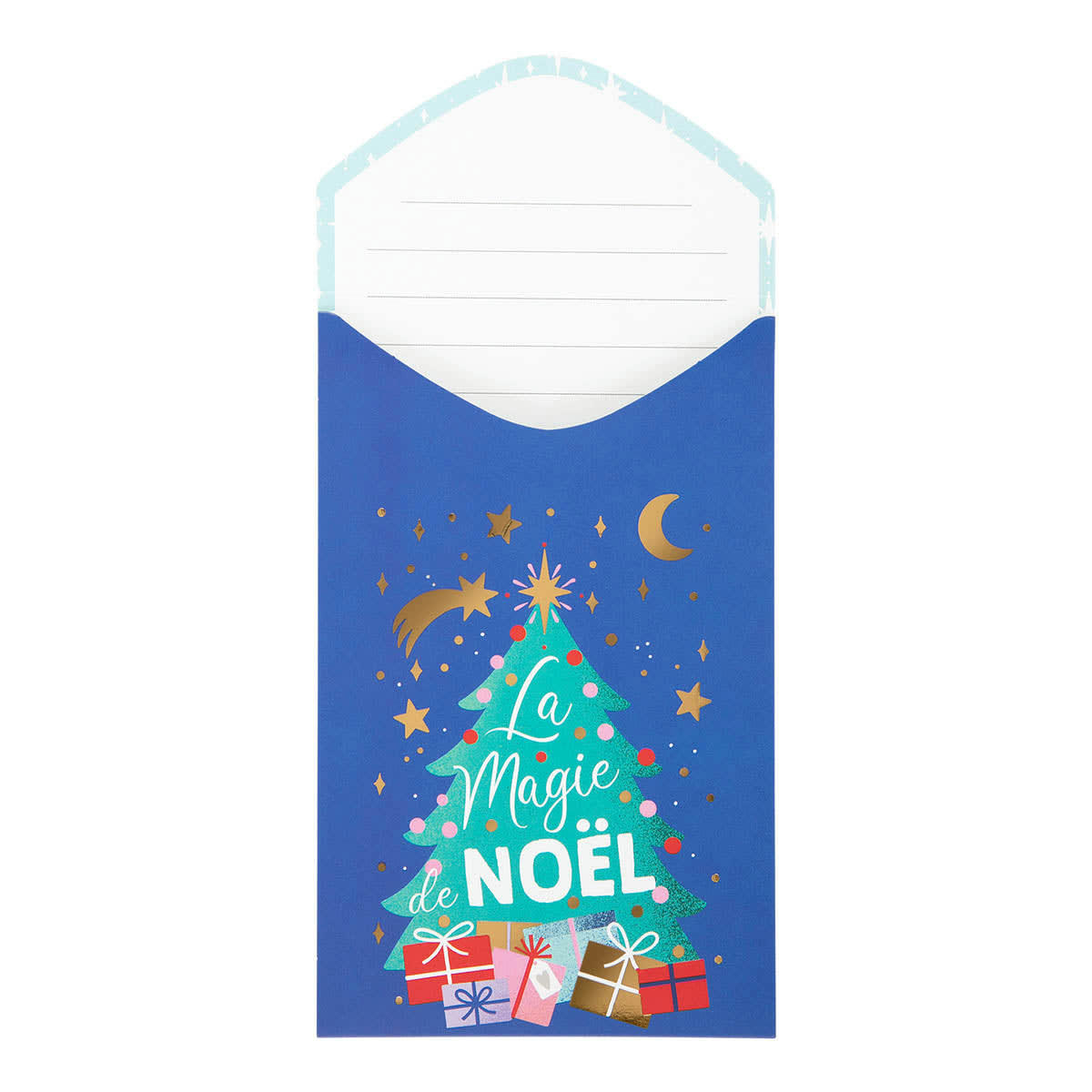 - Carte De Vœux Surprise Cadeaux Sapin