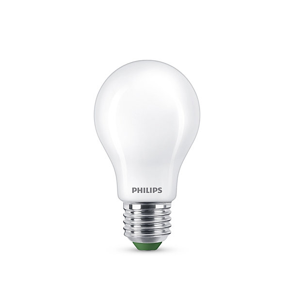 Ampoule LED A60 E27 1095lm=75W blanc chaud Philips ⌀6 cm dépoli