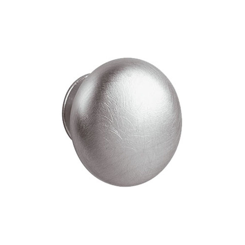 Bouton rond en laiton gris Ø 24 mm LINEA BERTOMANI