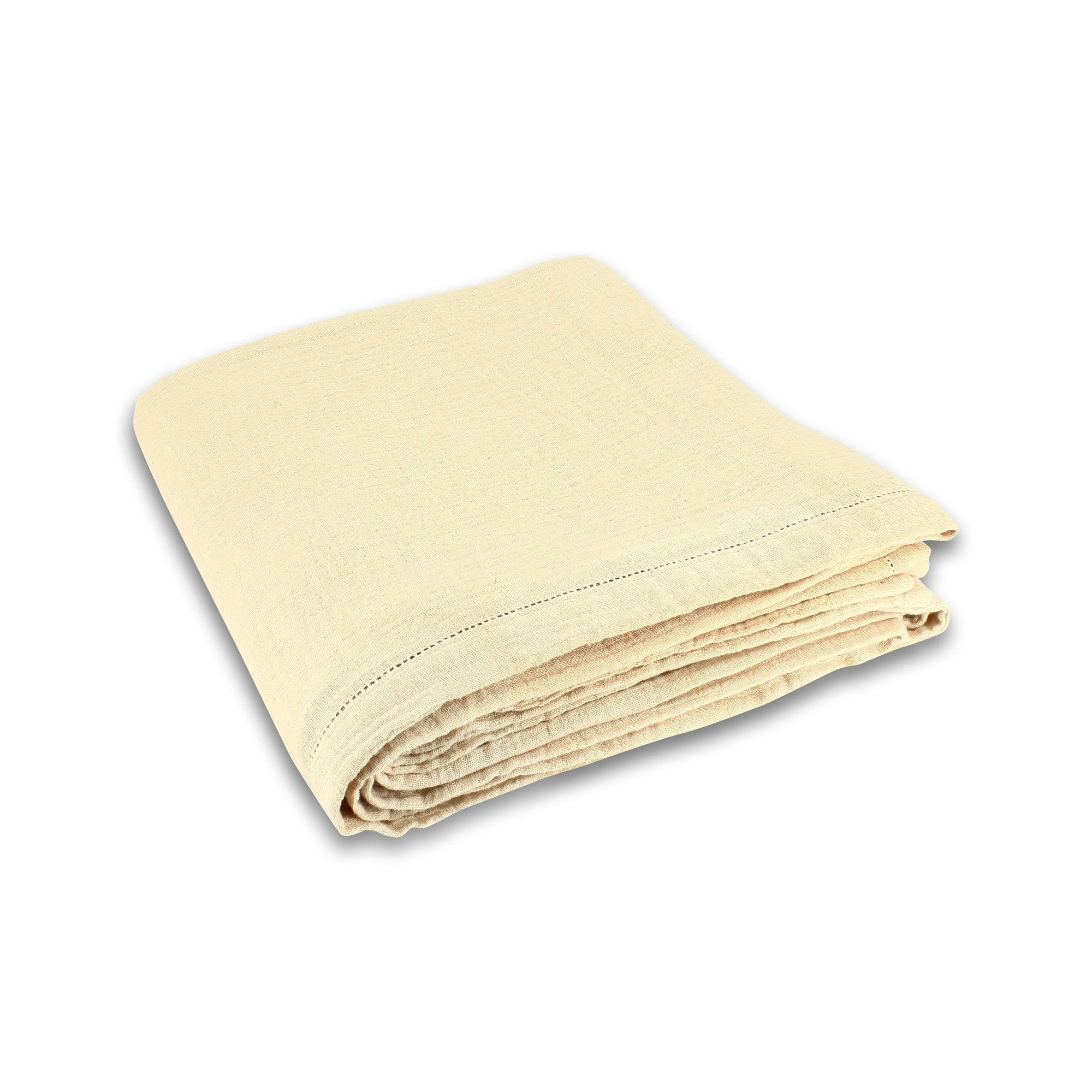 ORIGIN - Nappe en coton beige 150x250cm
